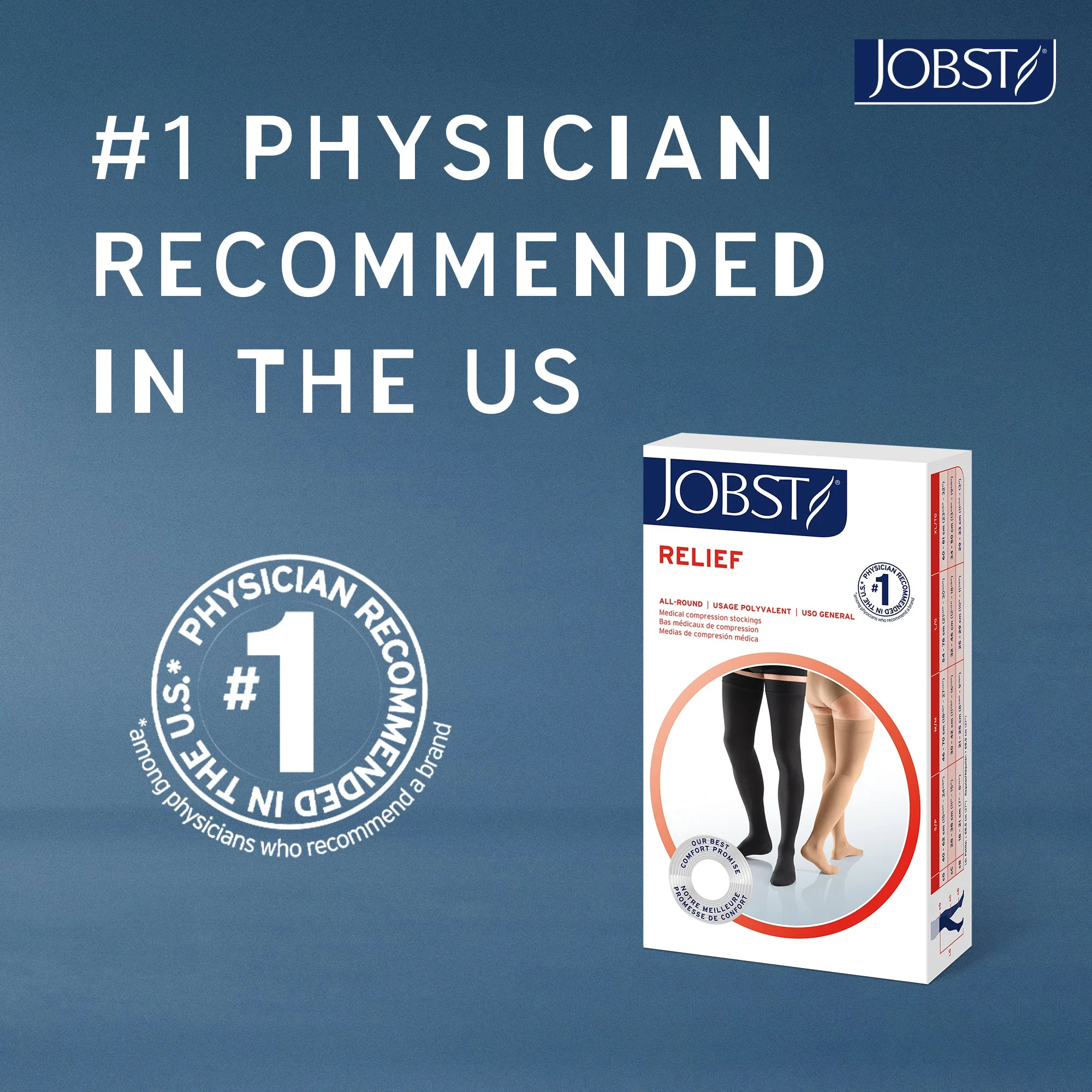 JOBST® Relief Waist High 30-40 mmHg - Image 8