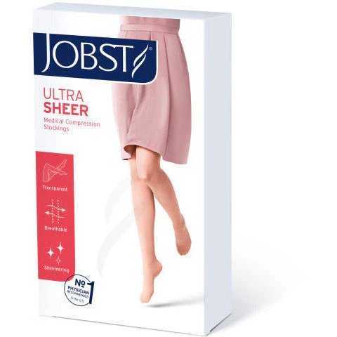 JOBST® UltraSheer Women's Waist High 15-20 mmHg - Image 9